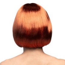 Perruque Cabaret Cuivre pas cher | Perruque Glamour | Fiesta Factory