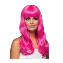 Perruque CHIC Rose pas cher | Perruque Élégante | Fiesta Factory