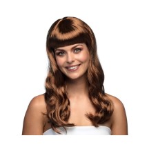Perruque CHIC Brune pas cher | Perruque Élégante | Fiesta Factory