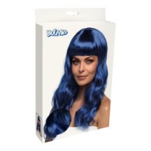 Perruque CHIC Bleue pas cher | Perruque Élégante | Fiesta Factory