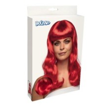 Perruque CHIC Rouge pas cher | Perruque Élégante | Fiesta Factory