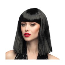 Perruque Dance Noire pas cher | Perruque Disco | Fiesta Factory