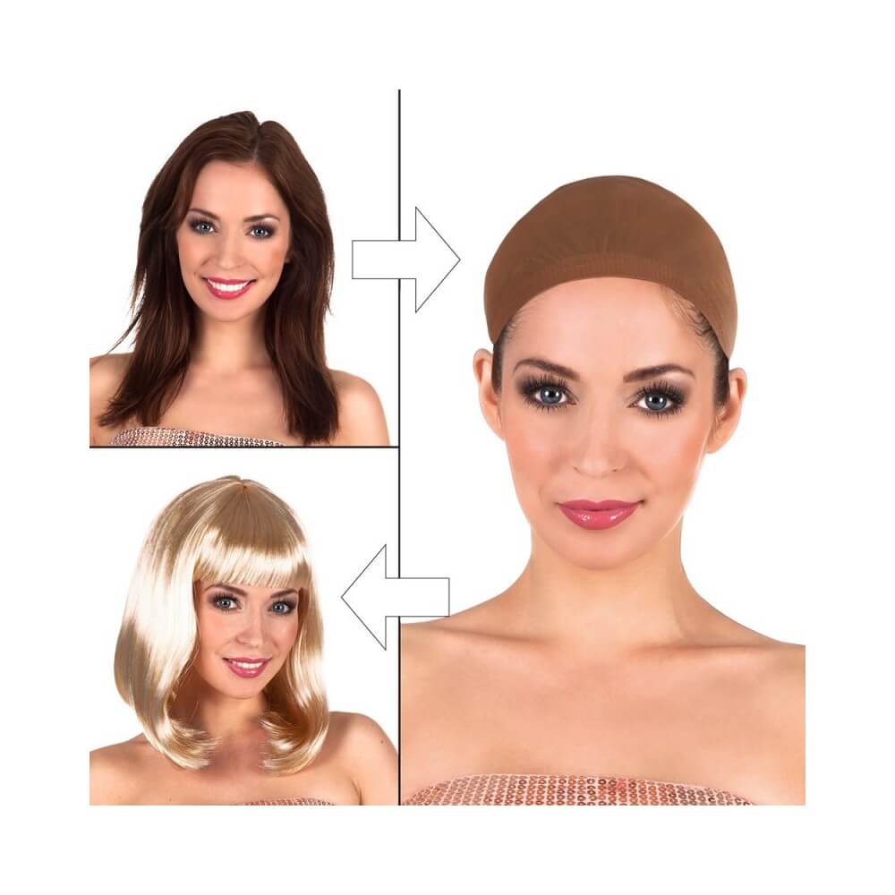 Filet à Cheveux Marron Discret – Accessoire Déguisement - B85979 - Perruques