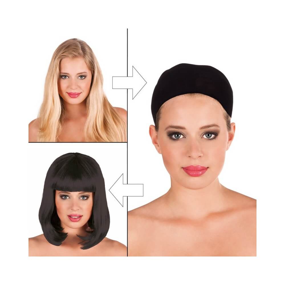 Filet à Cheveux Noir pas cher | Accessoire Perruque | Fiesta Factory