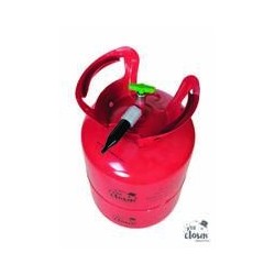 Bouteille d’Hélium Jetable 0,2 m³ – Capacité 30 Ballons - 25830 - Ballons latex