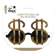 Lunettes Dollar Fantaisie - 10248 - Lunettes fantaisie