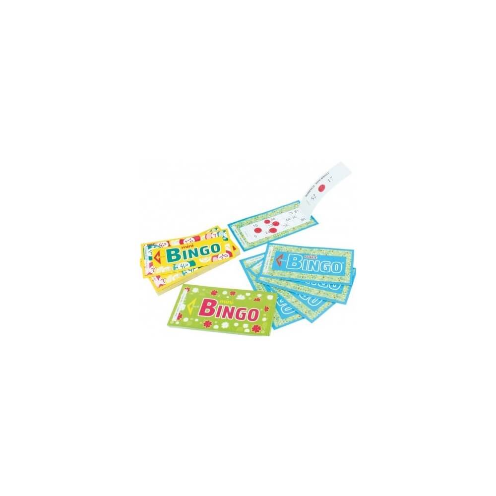 Mini Bingo – Série de 500 Tickets avec Règle du Jeu - 6345 - Matériel de Loto & Accessoires