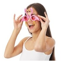 Lunettes Flamant Rose Fantaisie - 10607 - Lunettes fantaisie