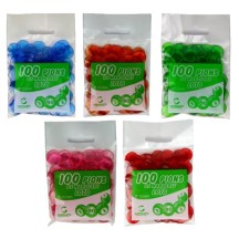 Sachet 100 Pions de Loto Plastique – Couleurs Assorties - 15102 - Matériel de Loto & Accessoires