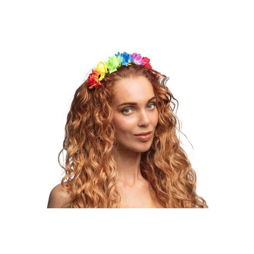 Tiare Fleurs Rosalie pas cher | Couronne Florale | Fiesta Factory