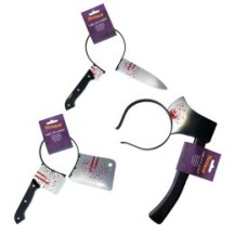 Tiare Arme Horror Ensanglantée – 3 Modèles Assortis (À l’Unité) - 27841 - Serre-tête