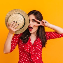 Chapeau Canotier Paille Naturelle – Diam. 28 cm - 11901 - Chapeaux