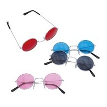 Lunettes Hippie – Couleur Aléatoire - 10801 - Lunettes fantaisie