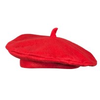 Béret Rouge Feutrine Pas Cher | Accessoire Déguisement | Fiesta Factory