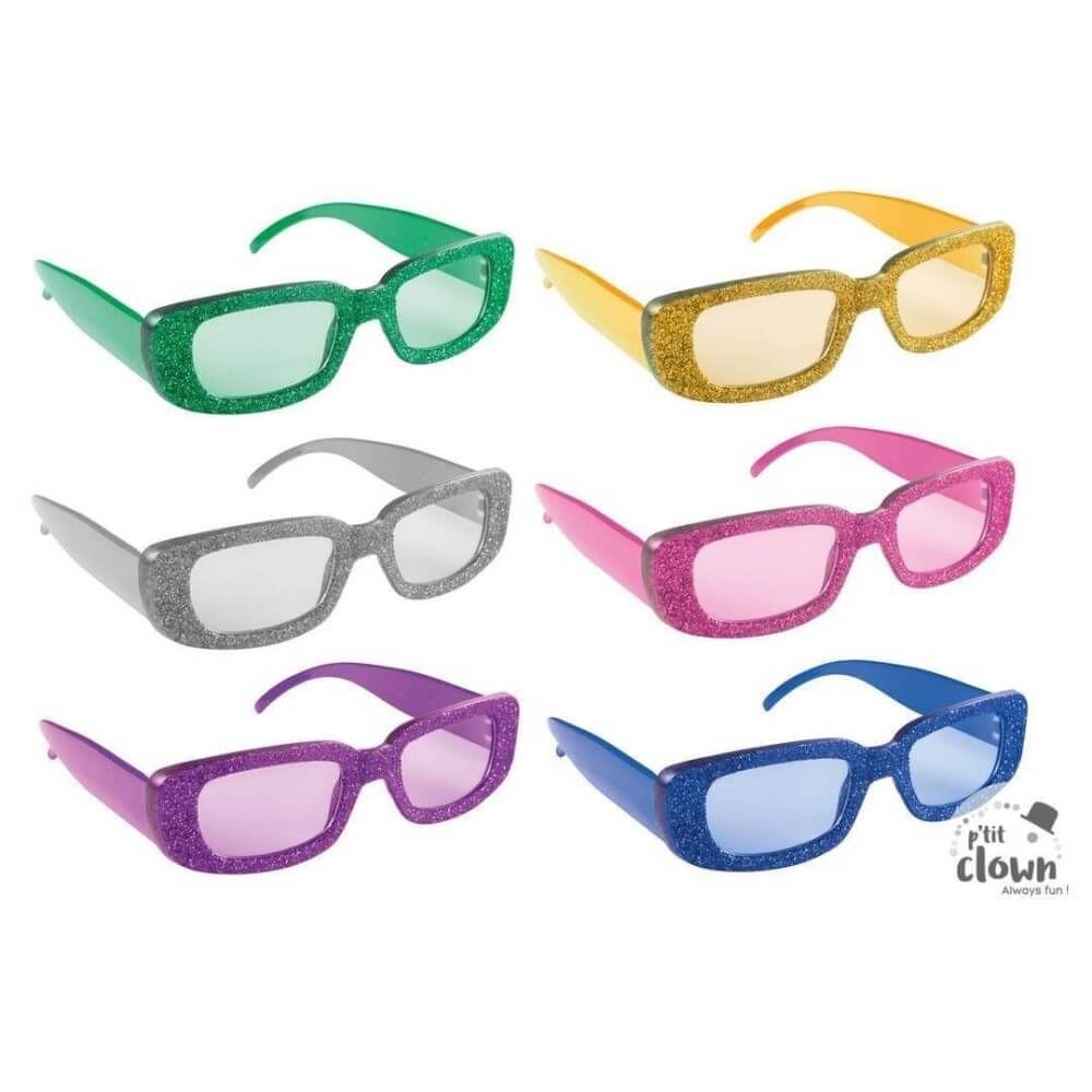 Lunettes Rectangle – Couleur Aléatoire - 10888 - Lunettes fantaisie