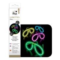 Lunettes Fluorescentes Fantaisie pas cher | Fiesta Factory