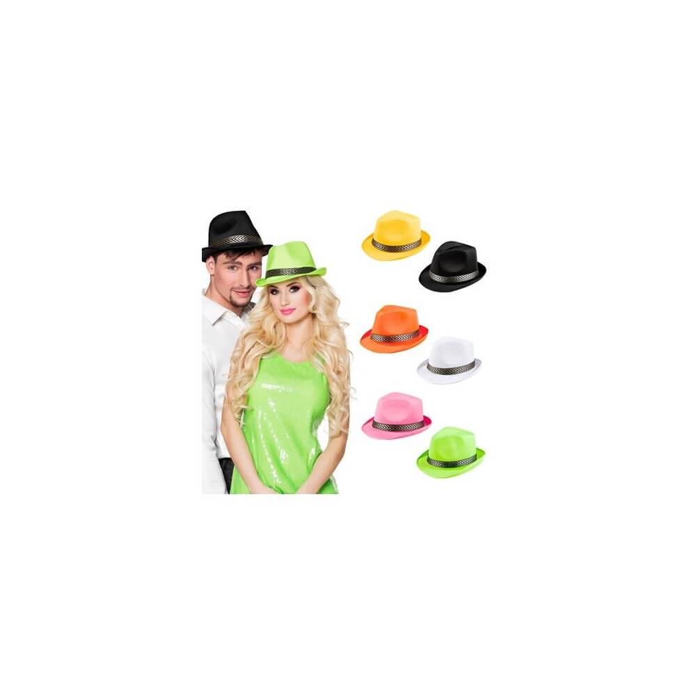 Chapeau Borsalino 6 Couleurs Assorties – Prix Unitaire - B01400 - Chapeaux