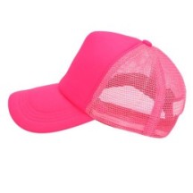 Casquette Fluo 4 Couleurs Assorties – Réglable (Prix Unitaire) - B01428 - Chapeaux
