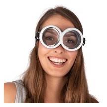 Lunettes Bonhomme Jaune Fantaisie - 17490 - Lunettes fantaisie