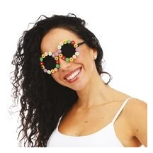 Lunettes Mini Fleurs Multicolore - 18524 - Lunettes fantaisie