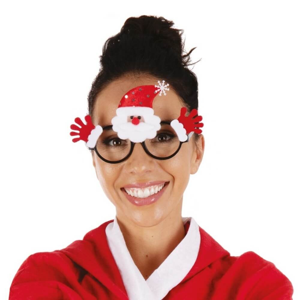 Lunettes Père Noël Fantaisie - 19630 - Lunettes fantaisie