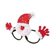 Lunettes Père Noël Fantaisie - 19630 - Lunettes fantaisie