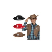 Chapeau Cowboy Junior Couleurs Assorties Pas Cher | Fiesta Factory