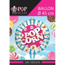 Ballon Pop Corn 45 cm pas cher – Fiesta Factory à petit prix