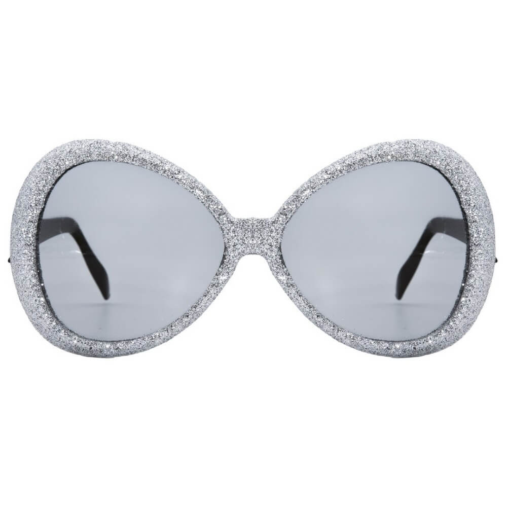 Lunettes Disco Mouche Argent - 20033 - Lunettes fantaisie