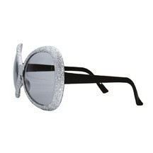 Lunettes Disco Mouche Argent - 20033 - Lunettes fantaisie