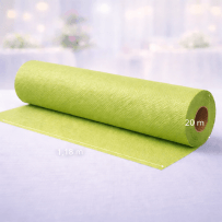 Nappe Papier Gaufré Vert Granny 20 x 1,18 m - 147002 - Nappes gaufrées