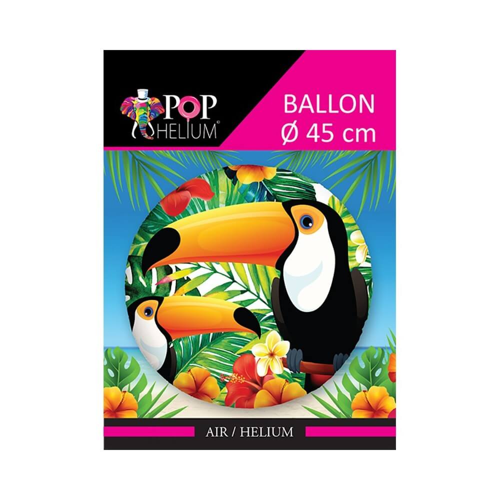 Ballon Foil 45 cm Toucan - 36500-23 - Ballons aluminium