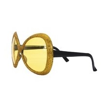 Lunettes Disco Mouche Or - 20034 - Lunettes fantaisie