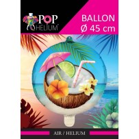 Ballon Coconuts Cocktail 45 cm pas cher – Fiesta Factory à petit prix