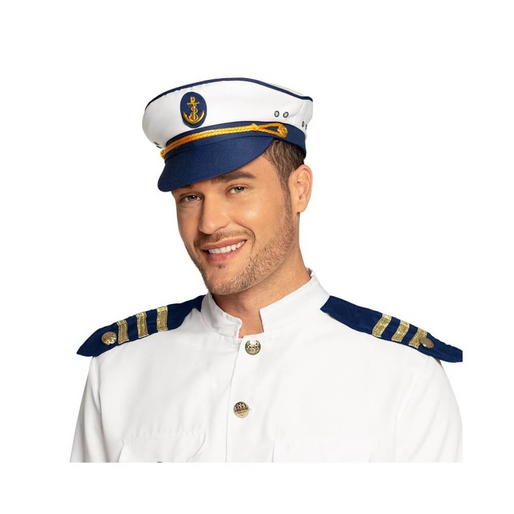 Casquette Marine en Tissu – Style Marin - B81025 - Chapeaux