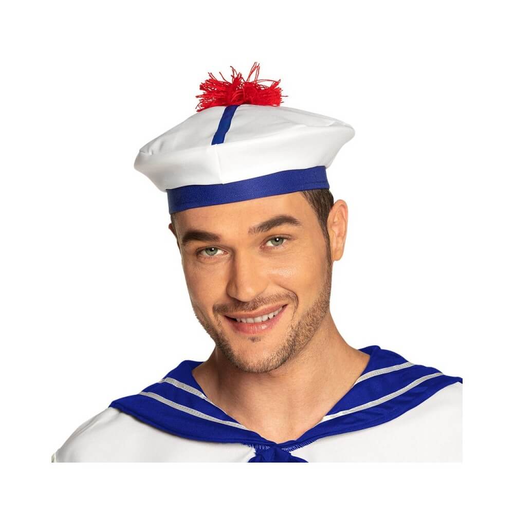 Béret de Marin Dennis Pas Cher | Accessoire Marin | Fiesta Factory