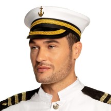 Casquette de Marin Capitaine Nicholas – Style Officier - B44367 - Chapeaux
