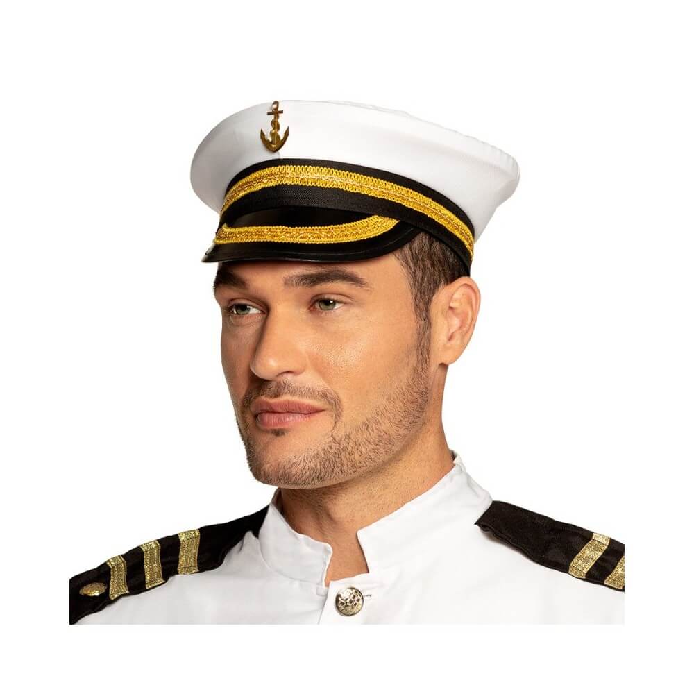 Casquette de Marin Capitaine Nicholas – Style Officier - B44367 - Chapeaux