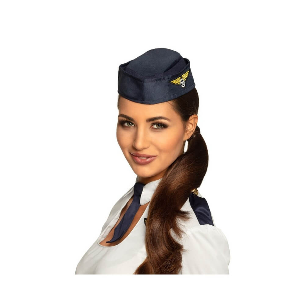 Chapeau Hôtesse de l’Air – Accessoire Élégant - B01356 - Chapeaux