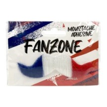 Moustache France Bleu Blanc Rouge 9,5 cm Pas Cher | Fiesta Factory