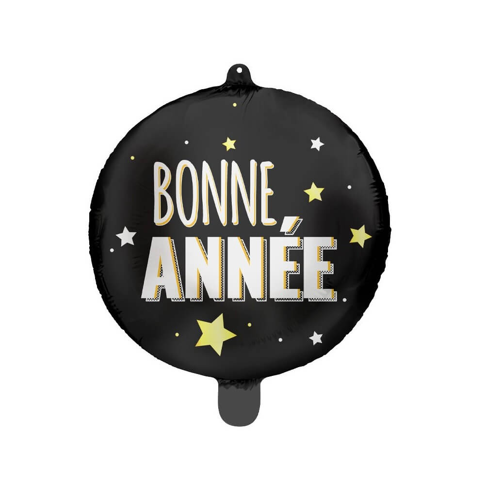 Ballon Foil 45 cm "Bonne Année" - 36500-25 - Ballons aluminium