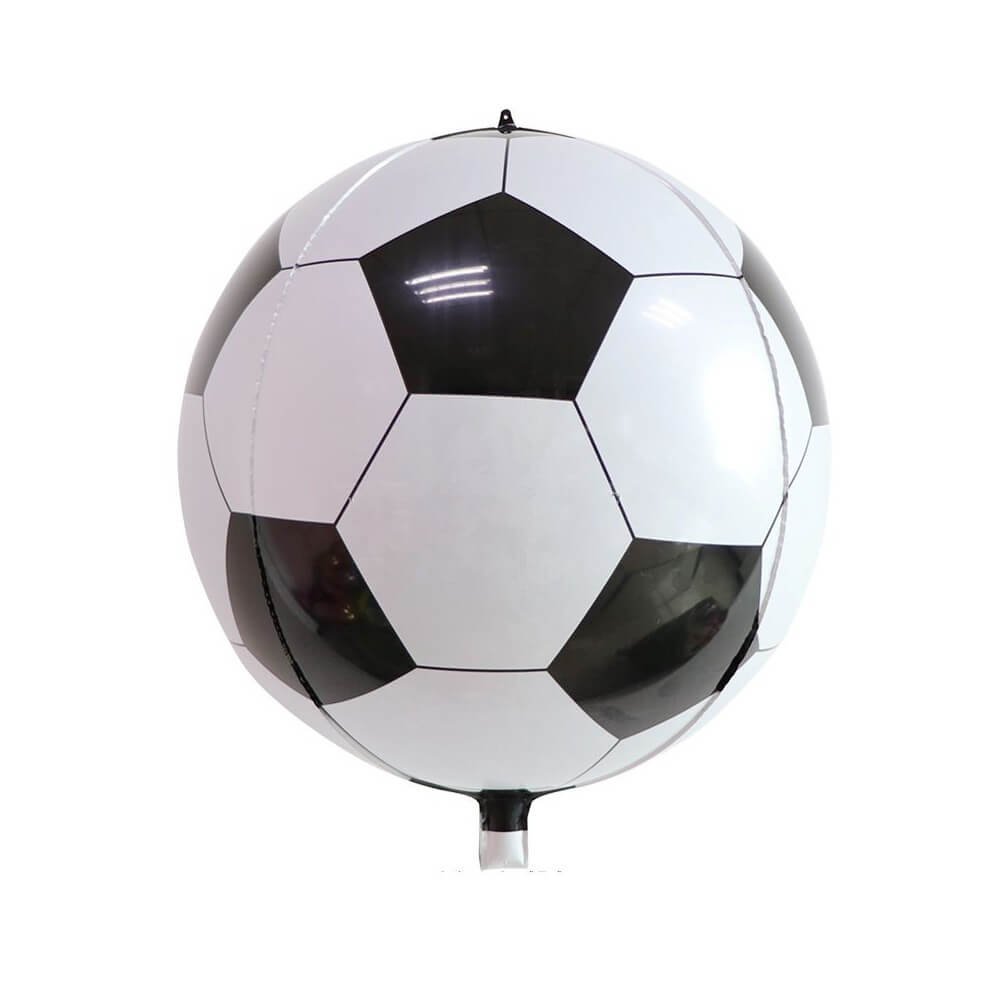 Ballon 45 cm 4D Foil – Ballon de Football - 35100 - Ballons aluminium