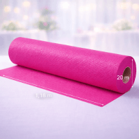 Nappe rouleau papier gaufré fuchsia 20 x 1,18 m - 147020 - Nappes gaufrées
