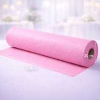 Nappe rouleau papier gaufré vieux rose 20 x 1,18 m - 147109 - Nappes gaufrées