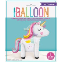 Ballon Licorne 76 cm à poser pas cher – Fiesta Factory à petit prix