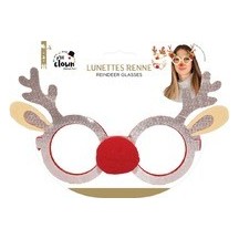Lunettes Renne de Noël – Modèle Aléatoire - 20211 - Lunettes fantaisie