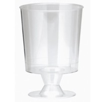 Verres à vin cristal 15 cl réutilisables – Lot de 10 pièces - 142162 - Verres à Pied & Coupes