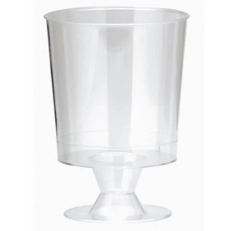 Verres à vin cristal 15 cl réutilisables – Lot de 10 pièces - 142162 - Verres à Pied & Coupes