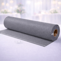 Nappe en rouleau papier gaufré acier 20 x 1,18 m - 147013 - Nappes gaufrées