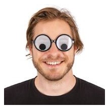 Lunettes Gros Yeux Mobiles – Accessoire Humoristique - 21183 - Lunettes fantaisie